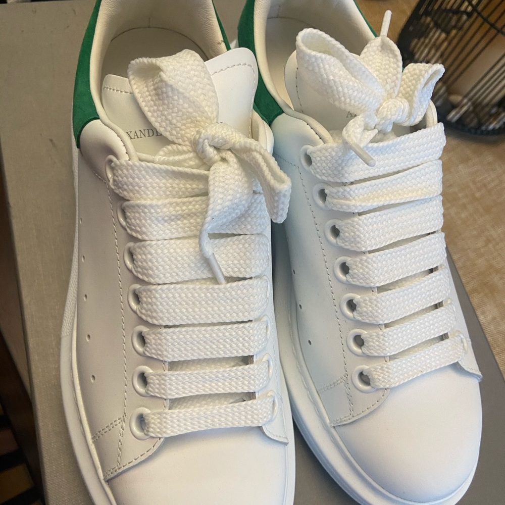 Alexander McQueen oversized leather sneakers